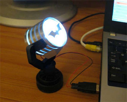 Return of the USB-powered Batman spotlight