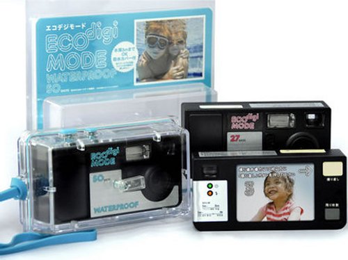 Eco Digi Mode: Waterproof disposable camera