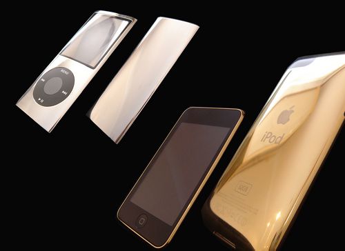 Goldstriker’s 24karat and 18karat iPods: For those with golden parachutes