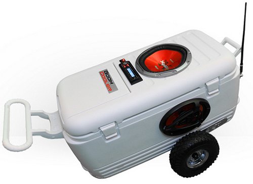 BoomCooler: Stereo in an cooler