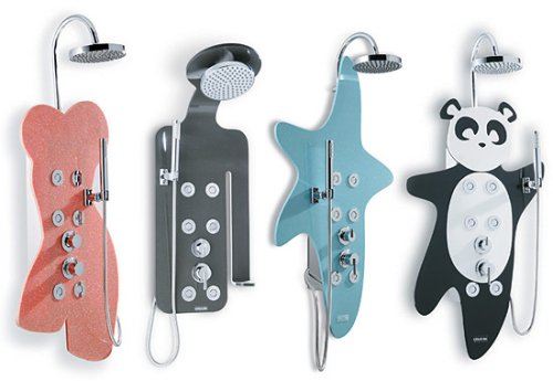 Weird backdrop shower panel nozzle, buddy, things