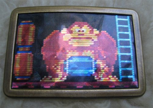 Awesome video game belt buckles