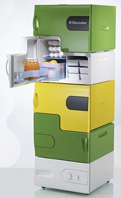 Electrolux Flatshare Fridge is awesomely modular
