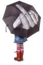 Send the rain a message with the F%$@ The Rain umbrella