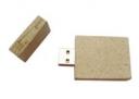 Recycled newspaper USB flash drive