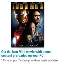 Dell preloading computers with Iron Man