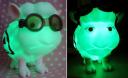 Radioactive usb sheep, with goggles