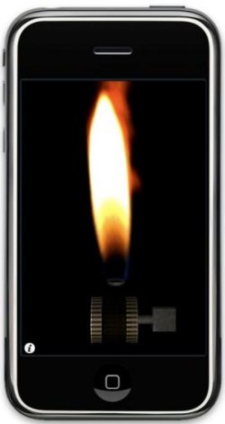 Sonic Lighter app for iPhone