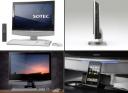 Sotec E7 media center PC with iPod dock