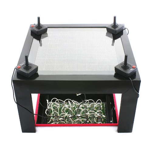 Four-way Pong coffee table