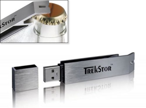 Thumb drive/bottle opener is actually useful