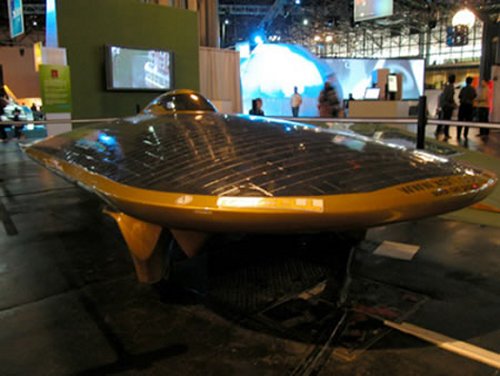solar powered cars. Solar powered UFO caught by