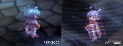 Sony PSP-3000 suffers interlacing problems