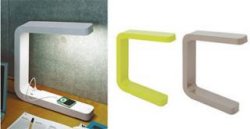 USB lamp and iPod dock brought to you by the letter C
