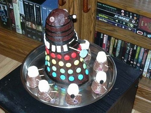Dalek cake