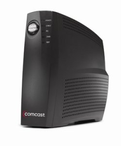 Comcast offers 22Mbps and 50Mbps connection speeds