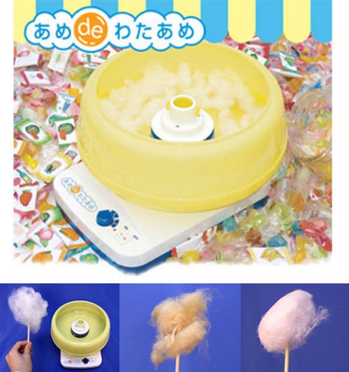 Machine turns Jolly Ranchers into cotton candy, Dentists win