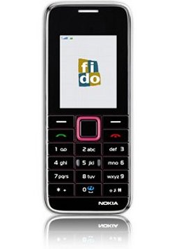 Fido unveils pink Nokia 3500
