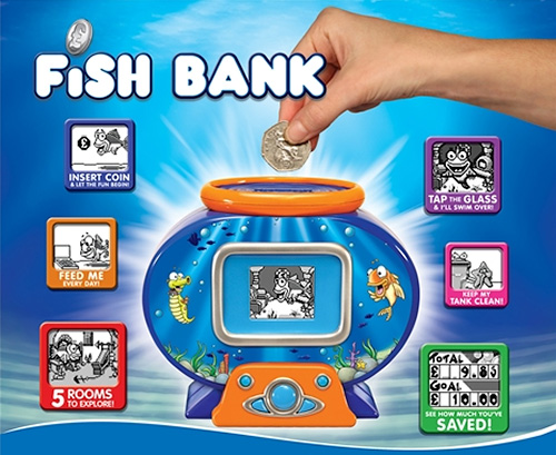 Save some clams with an interactive fish