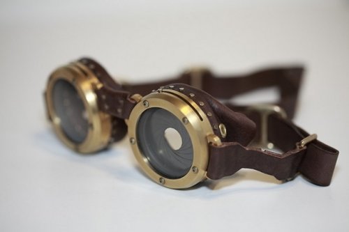Steampunk Goggles are a work of genius