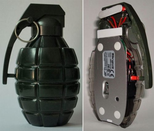 Hand Grenade mouse mod
