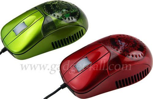 USB Airflow Mouse with LED messaging