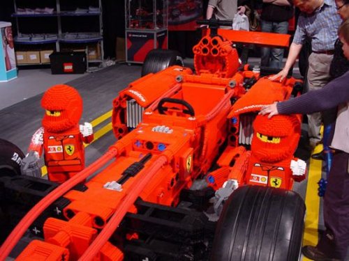 Amazing Lego Ferrari F1