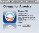 Obama rocks the iPhone