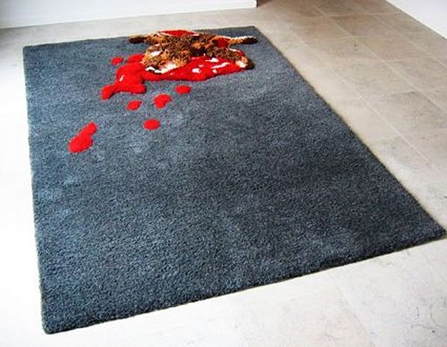 Road Kill Rugs bring the outdoors inside