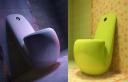 Mrs. Hudson, the toilet that looks like a pipe