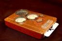 Steampunk phone works with a punch card