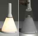 Flashlight & lamp get together in one device