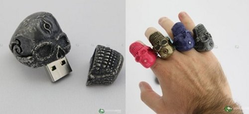Solid Alliance offers goth 2GB skull rings