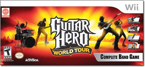 Guitar Hero World Tour now on store shelves