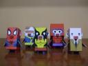 X-men Papercraft figures are fairly awesome, still Uncanny