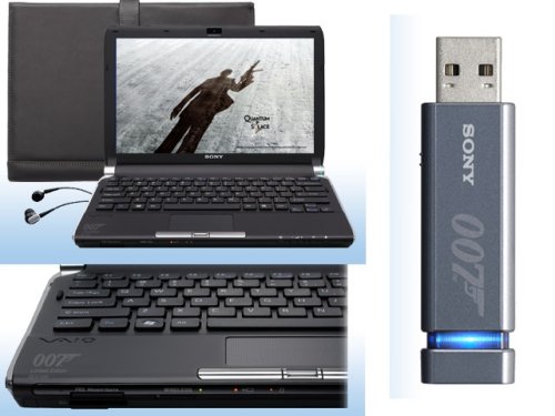 Quantum of Solace Vaio TT Laptop & 8GB Micro Vault