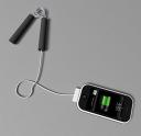 iPhone Hand Grip charger makes you work for a full battery