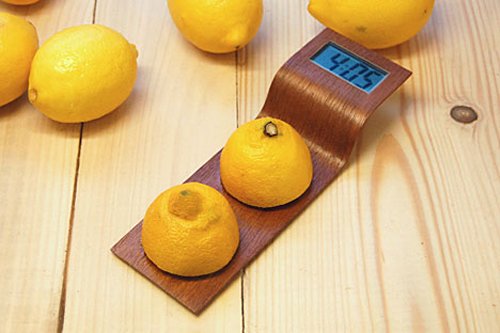 Digital Clock powered by lemons