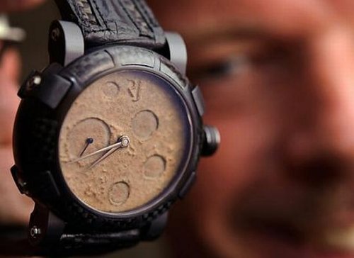 Watches made from spare space parts
