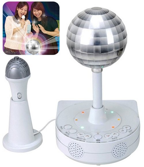 Sega’s Disco Ball Karaoke Machine connects to cellphones