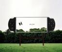 Transparent Billboards promoting Sony PSP
