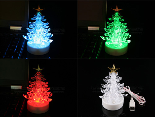 USB Musical Christmas Tree for your office desk