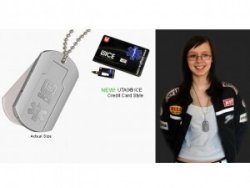 U-Tag Ice Digital Dog Tag holds your medical info
