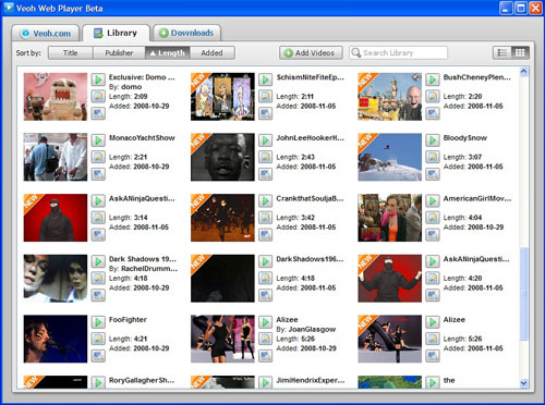 Veoh Video Player