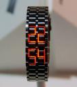 LED watch has no face