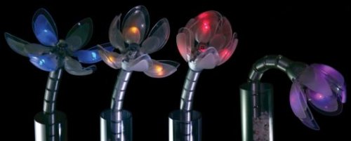 Save electricity with dying flowers