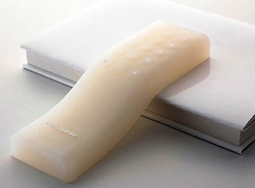 Strange Panasonic gel remote