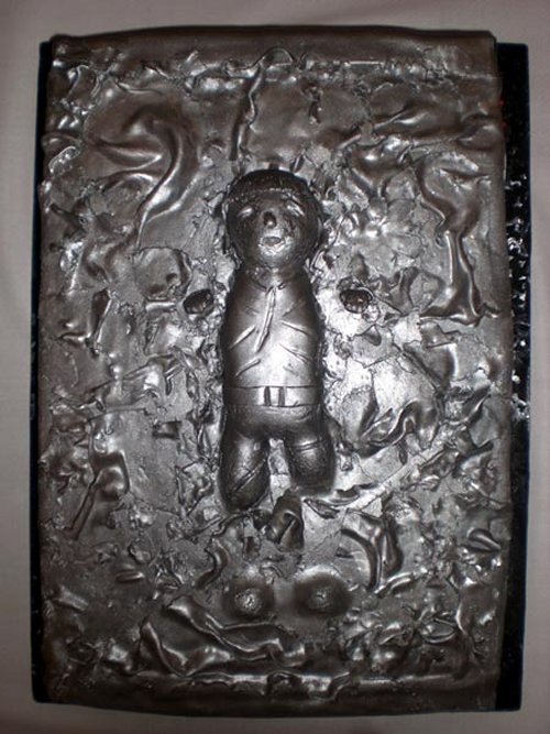 Han Solo in Carbonite cake