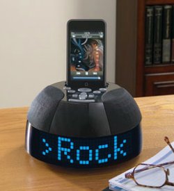 iDesign SongView iPod alarm clock