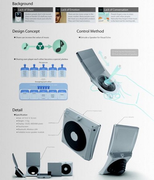 JukeBrick Portable Audio concept